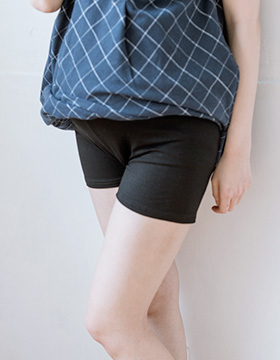 61176 孕婦褲 素面彈力包覆安全褲 瑜珈腰圍 M-XL NT.250