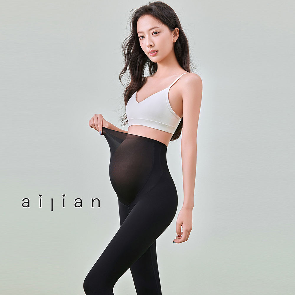 61375 孕婦褲 輕薄透氣裸感九分內搭褲 M-XL $350