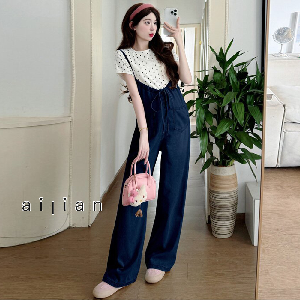 631526 孕婦褲 日系細肩帶口袋吊帶褲 M-XXL $790