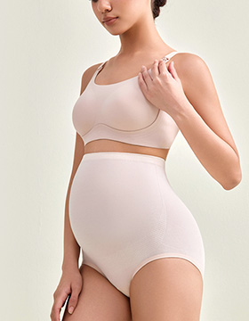 68117 孕婦用品 舒適無縫高腰透氣內褲 M-XXL NT.220