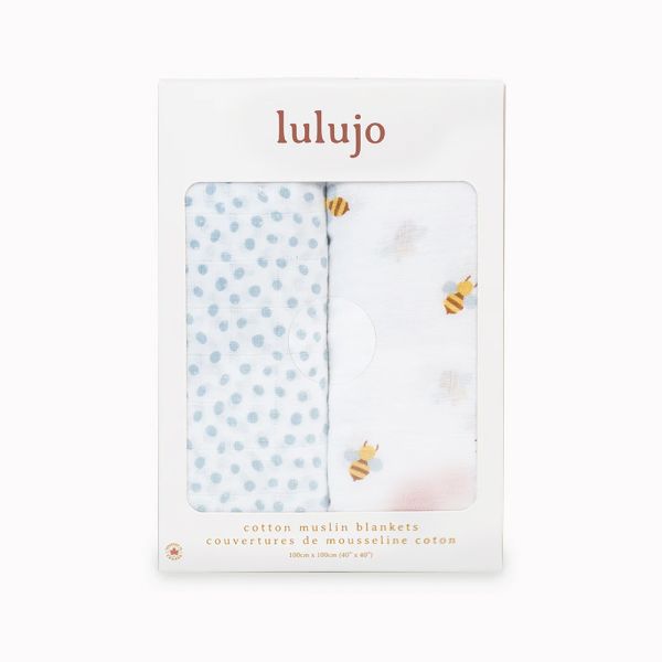 P000307 【lulujo】經典多功能包巾-2入組(蜜蜂) NT.980